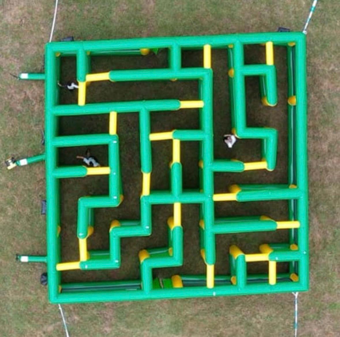 Structure gonflable Labyrinthe