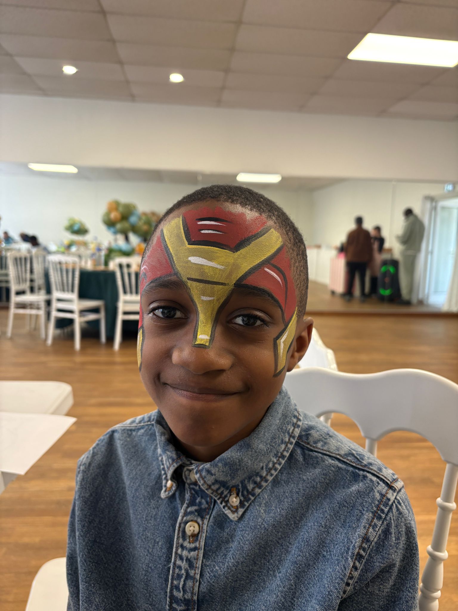 Maquillage Iron Man