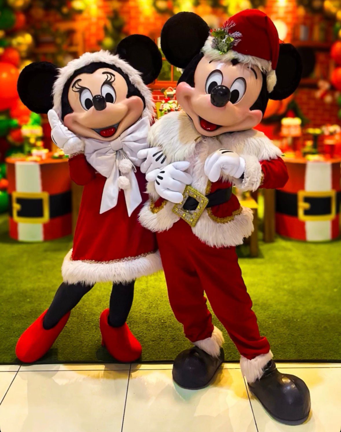Mascottes en événement